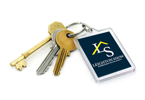 Image of keys on a keychain