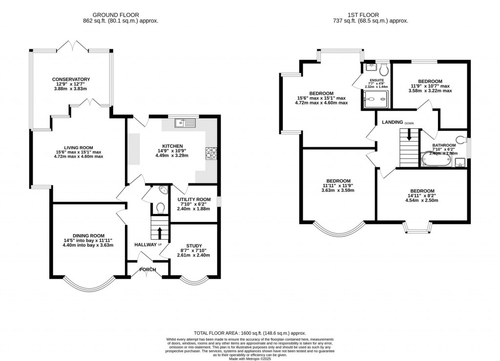Floorplans For Colwyn Road, Bramhall, SK7