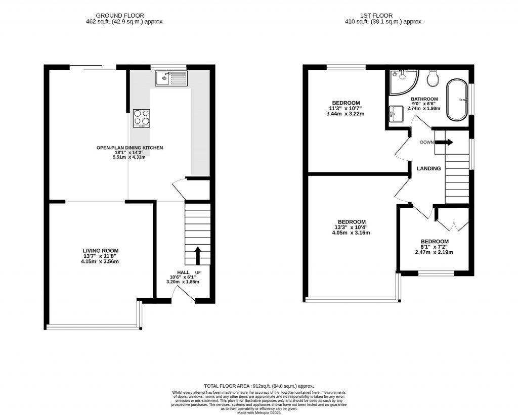 Floorplans For Tenby Drive, Cheadle Hulme, SK8