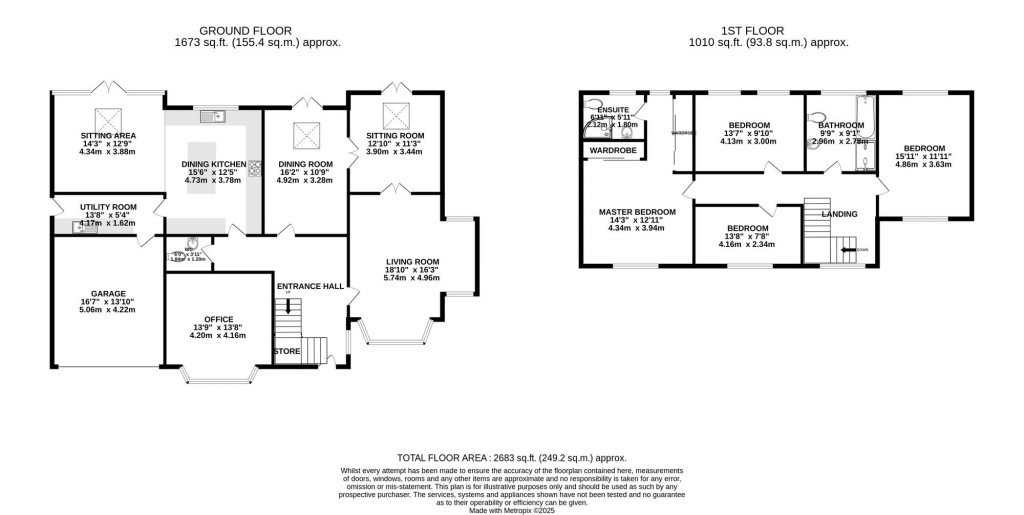 Floorplans For Moss Lane, Bramhall, SK7