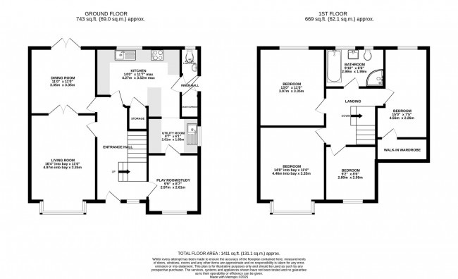 Floorplan for Bramley Road, Bramhall, sk7