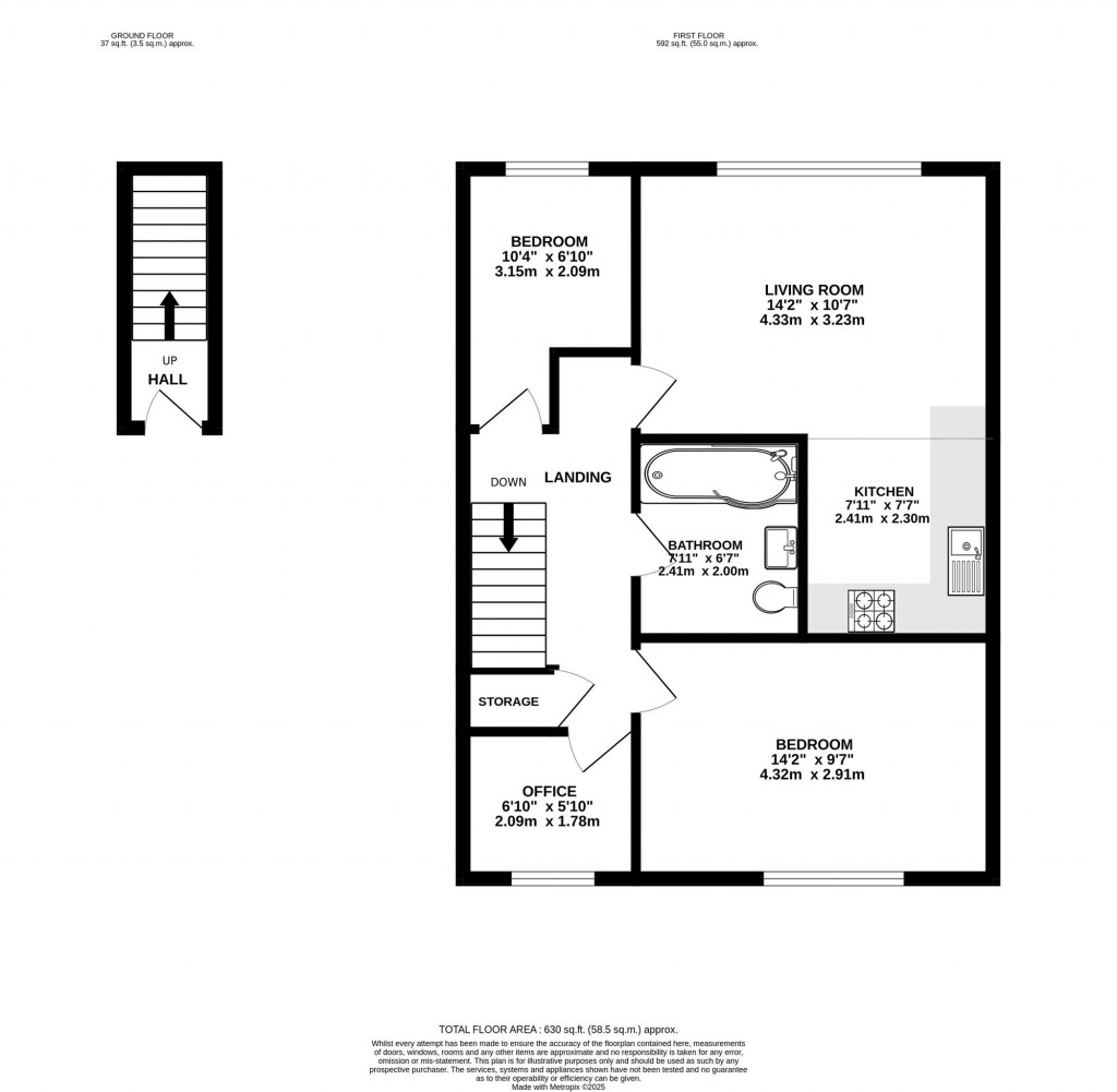 Floorplans For Holly Mews Grosvenor Road, Cheadle Hulme, SK8