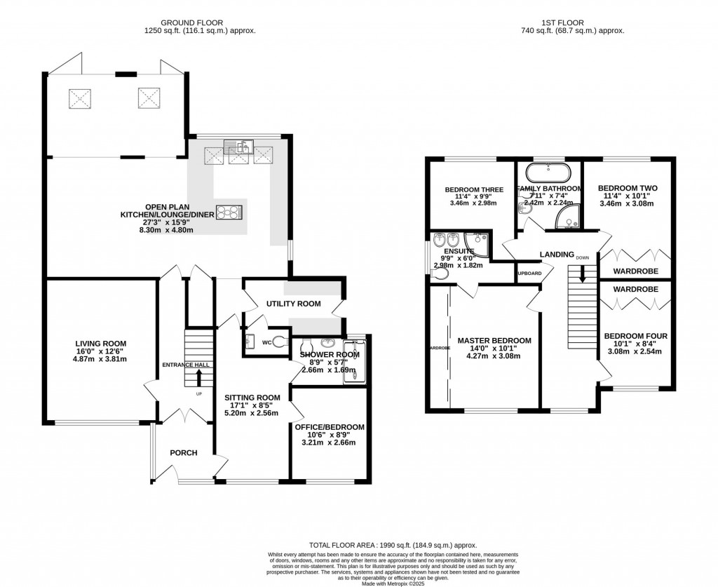Floorplans For Penmoor Chase, Hazel Grove, SK7