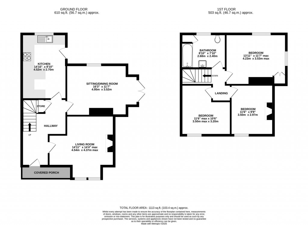 Floorplans For Moorland Road, Stockport, SK2