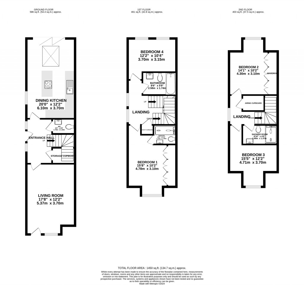 Floorplans For Moss Lane, Bramhall, SK7