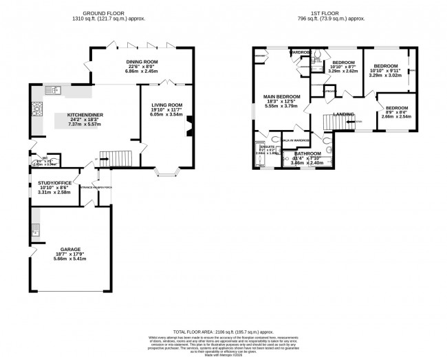 Floorplan for Kinross Avenue, Stockport, sk2