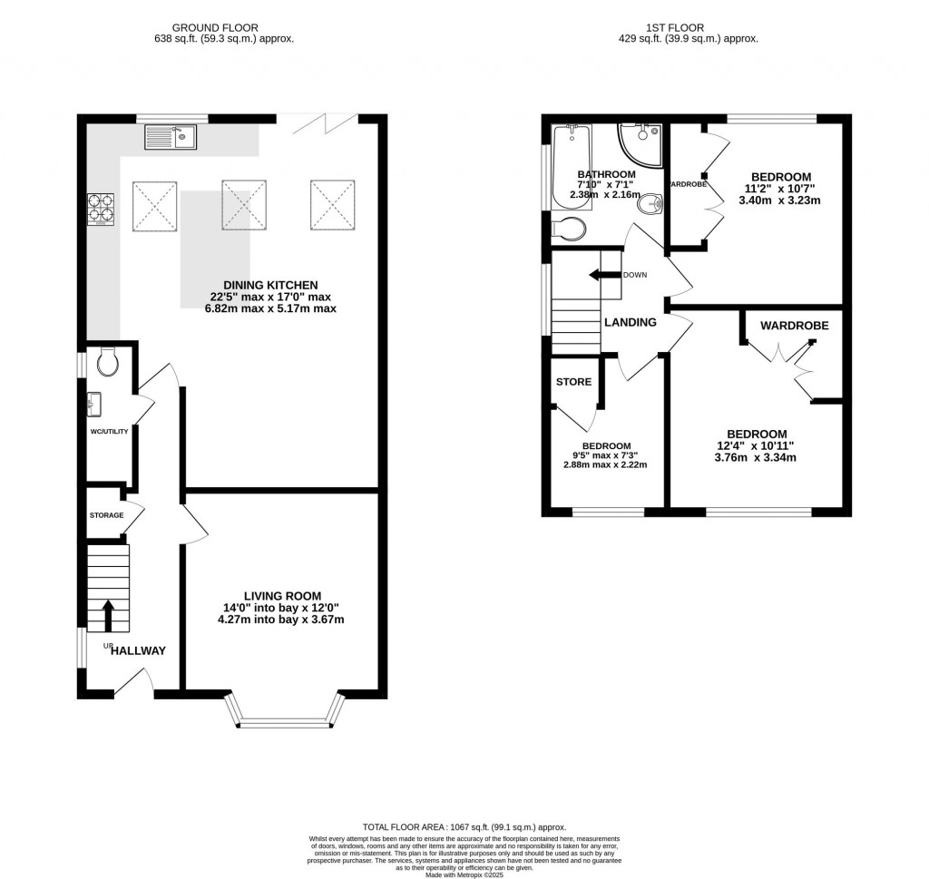 Floorplans For Fountains Road, Bramhall, SK7