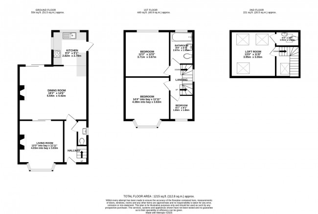 Floorplan for Flowery Field, Stockport, sk2