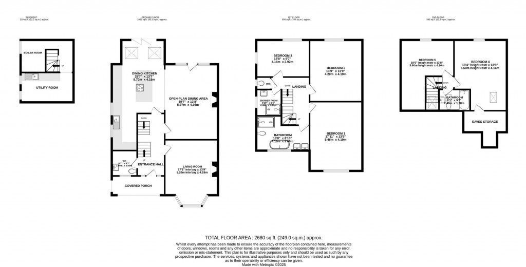 Floorplans For Ogden Road, Bramhall, SK7