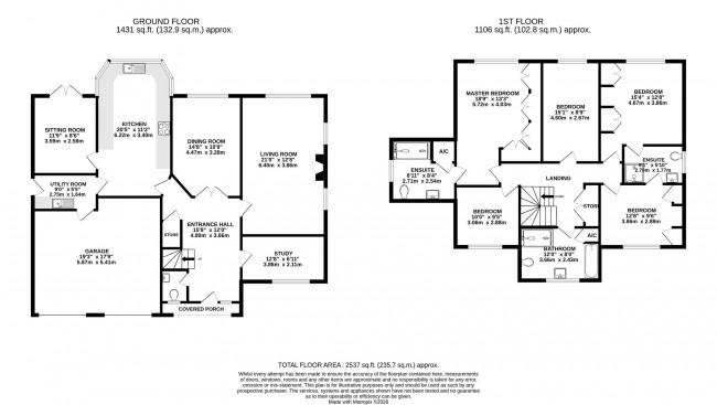 Floorplan for Roseneath, Bramhall, sk7