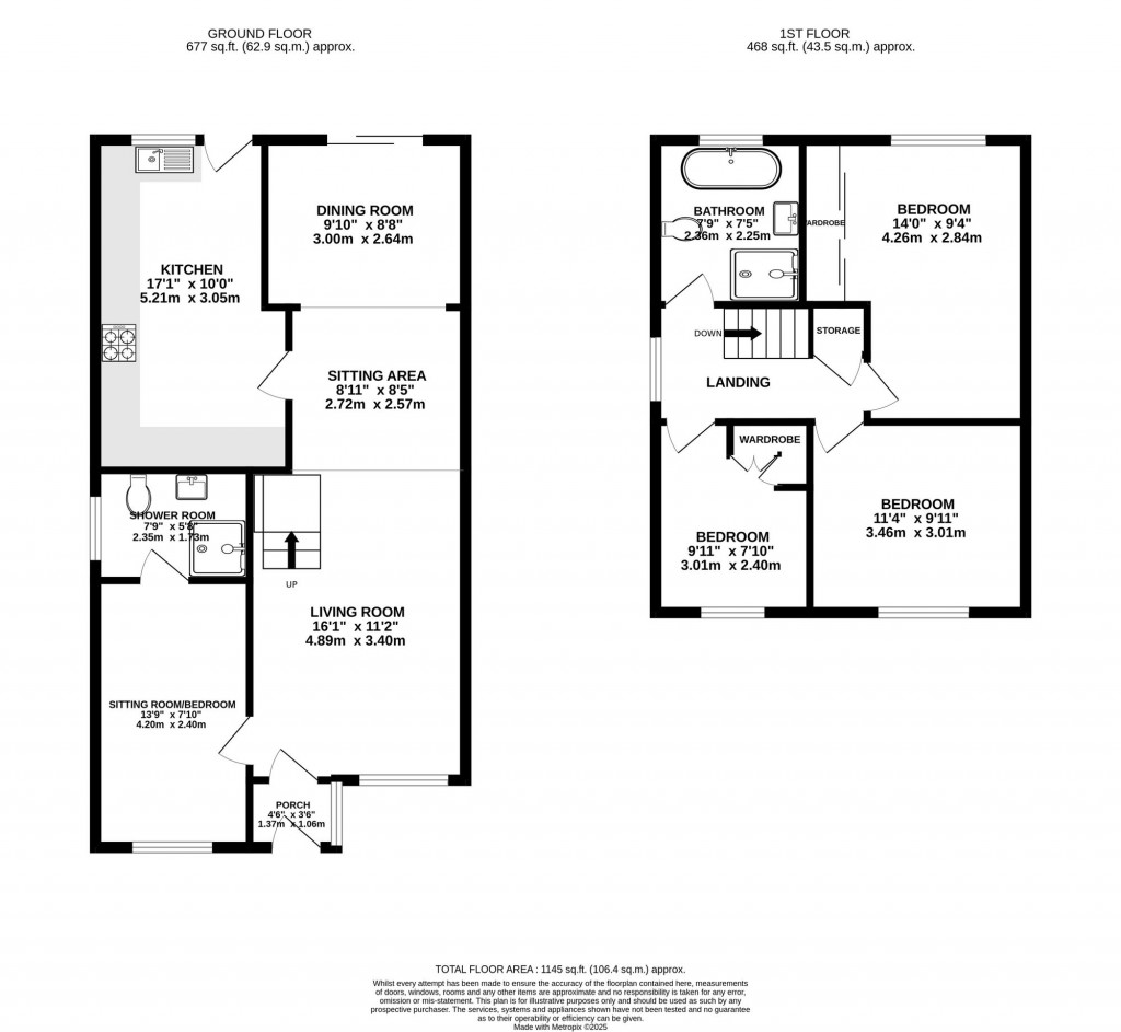 Floorplans For Westminster Drive, Cheadle Hulme, SK8