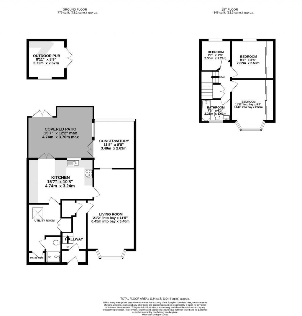 Floorplans For Leafield Drive, Cheadle Hulme, SK8