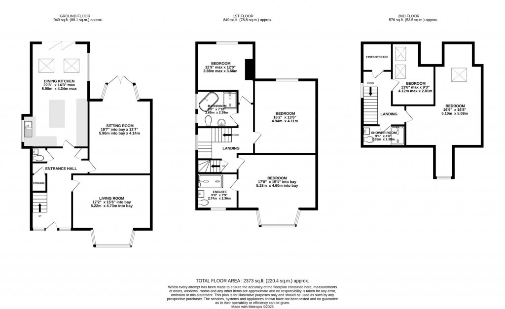 Floorplans For Ogden Road, Bramhall, SK7