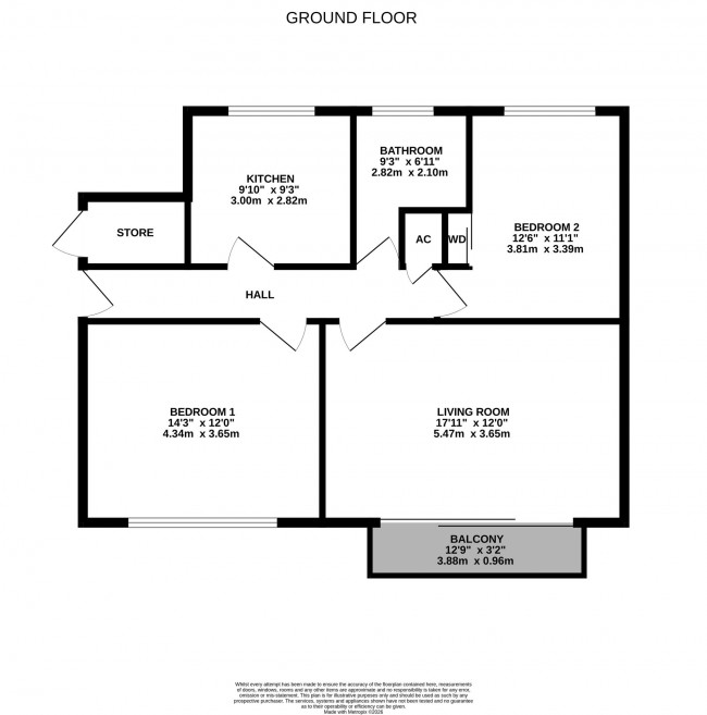 Floorplan for Dairyground Road, Bramhall, sk7