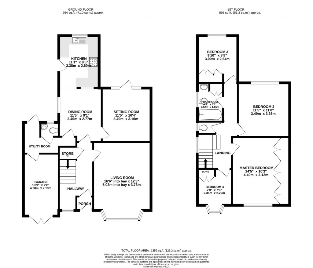 Floorplans For The Crescent, Stockport, SK3