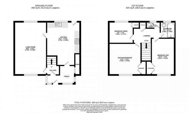 Floorplan for Heaton Avenue, Bramhall, sk7