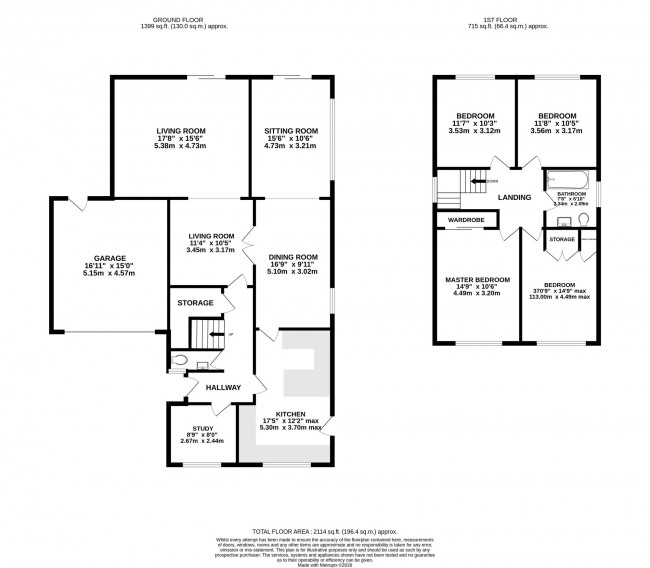 Floorplan for Dorset Avenue, Bramhall, sk7