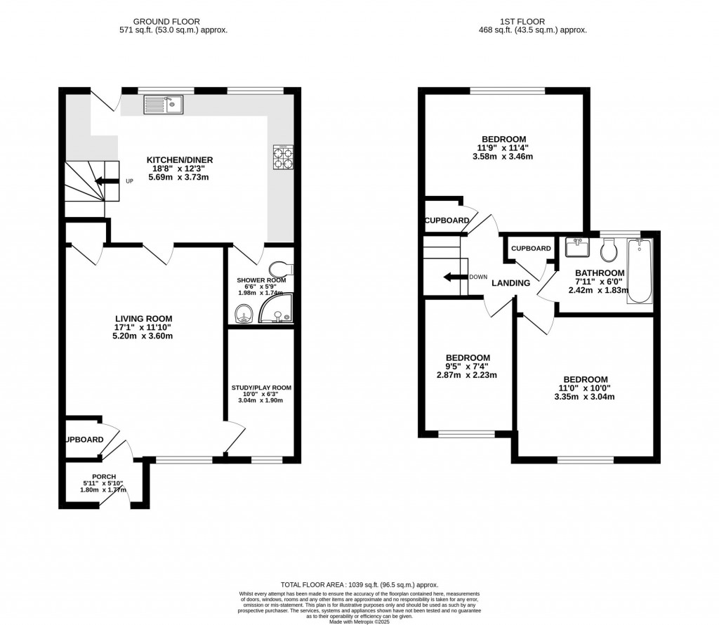 Floorplans For Long Croft Lane, Cheadle Hulme, SK8