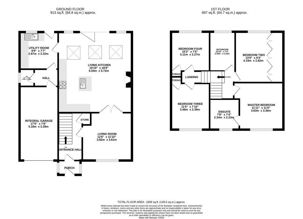 Floorplans For Moor Lane, Woodford, SK7