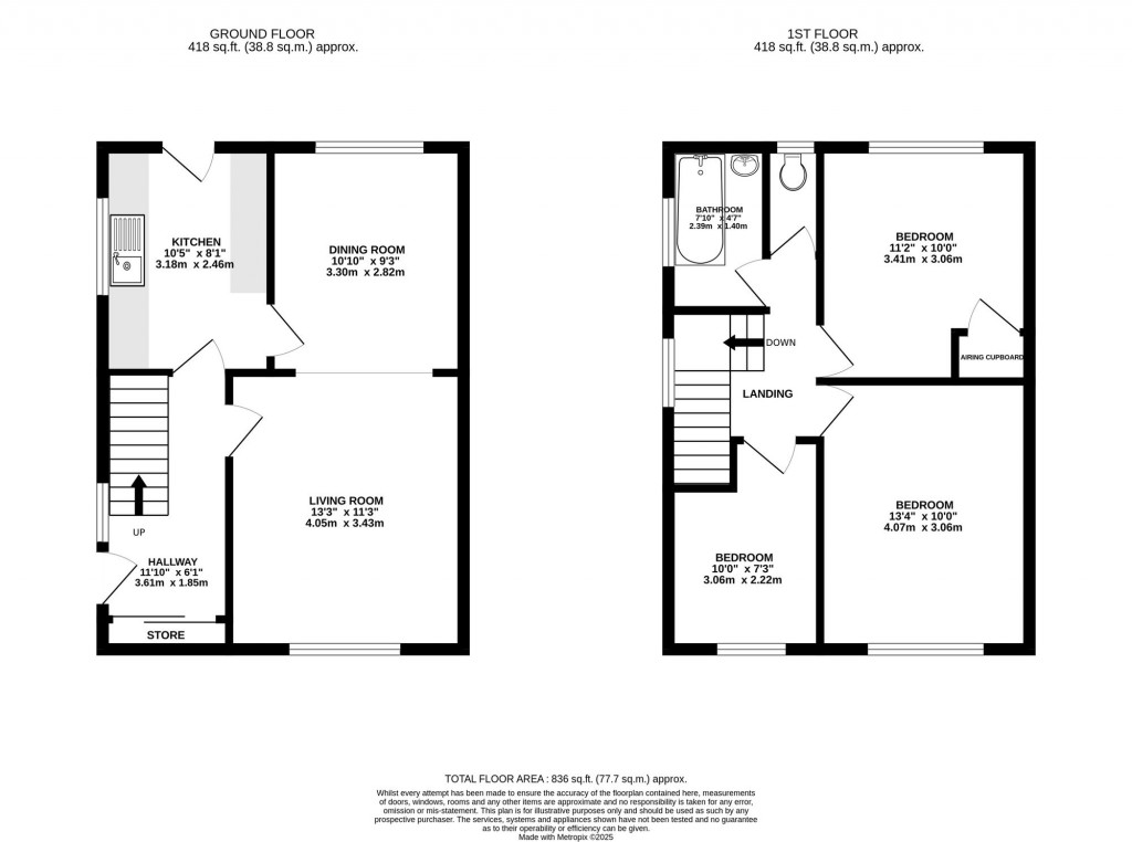 Floorplans For Seal Road, Bramhall, SK7