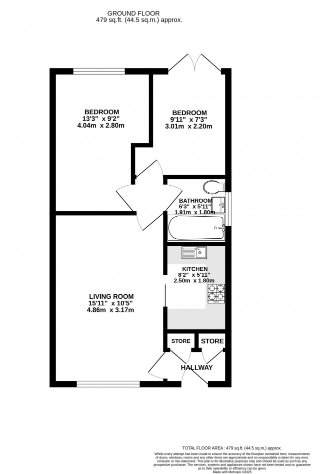 Floorplan for Brent Moor Road, Bramhall, sk7
