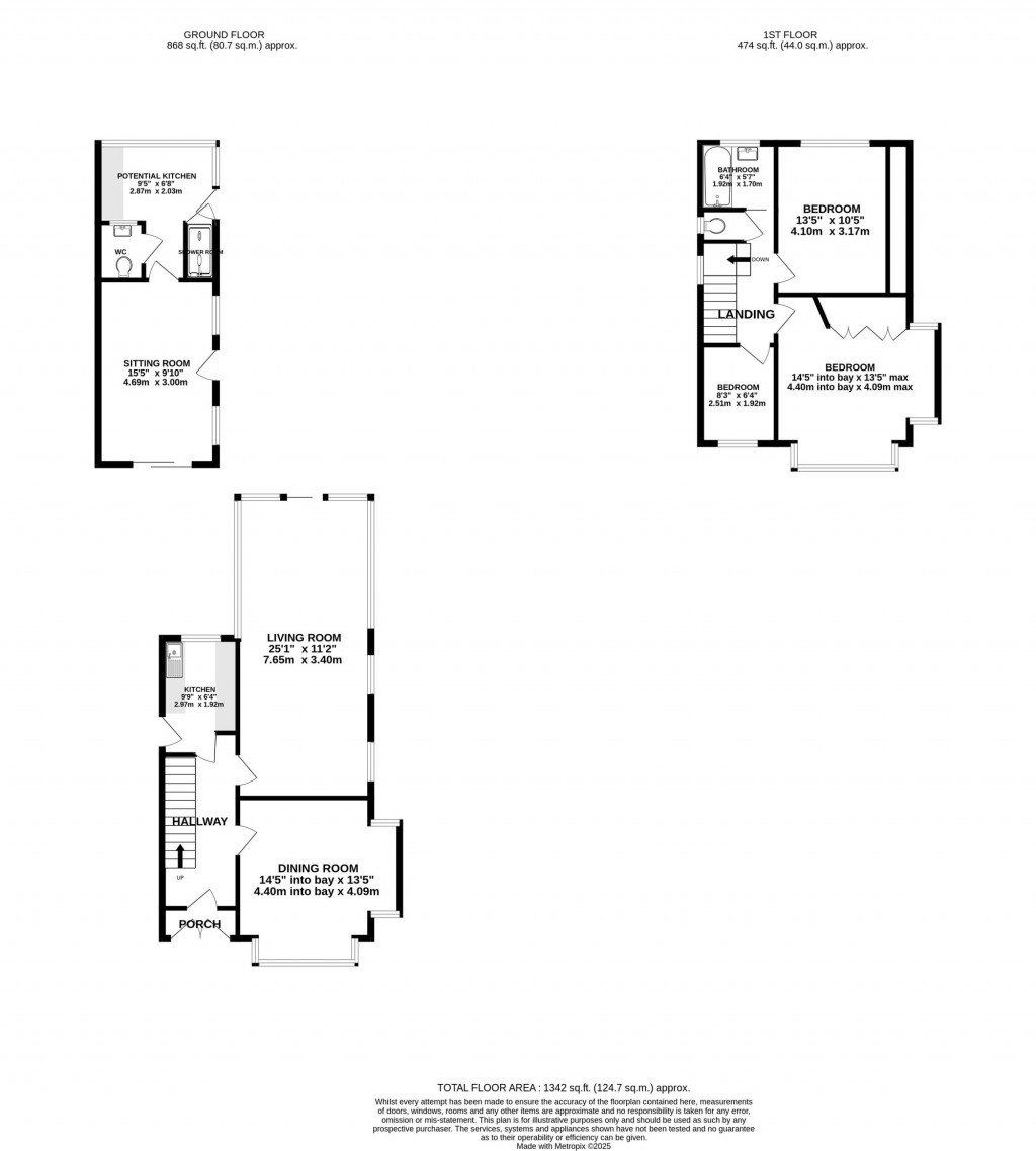 Floorplans For Moseley Road, Cheadle Hulme, SK8