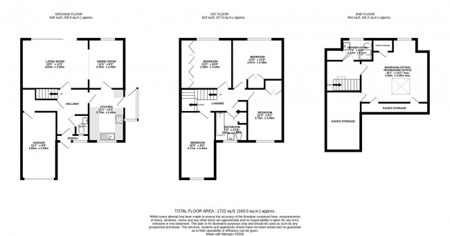 Floorplan for Station Road, Cheadle Hulme, sk8