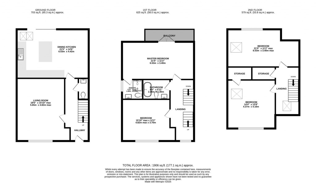 Floorplans For Bridge Lane, Bramhall, SK7