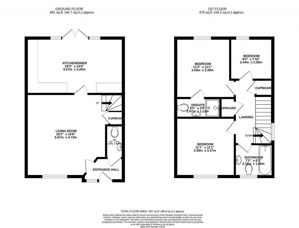 Floorplans For Montreux Gardens, Bramhall, SK7
