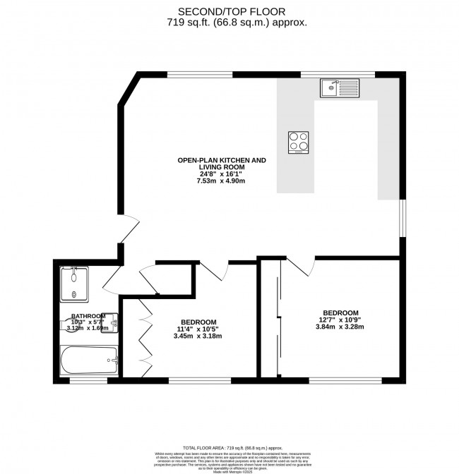 Floorplan for Warren Close, Bramhall, sk7