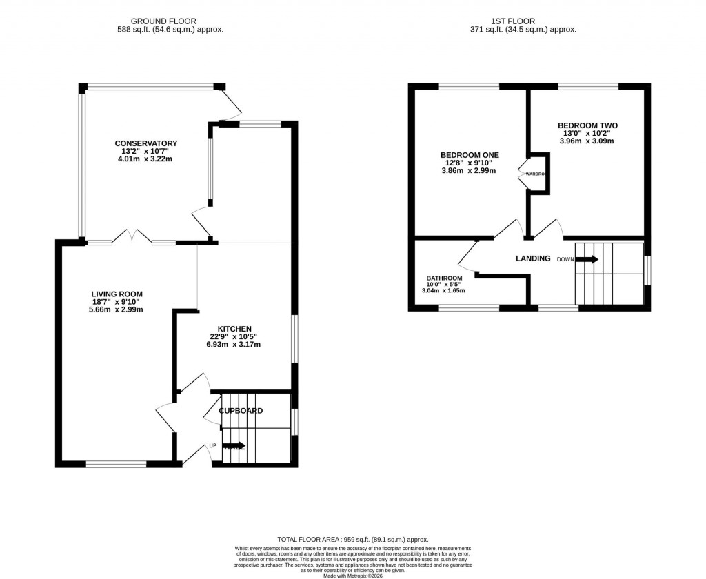 Floorplans For Rushton Drive, Bramhall, SK7