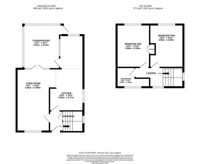 Floorplan for Rushton Drive, Bramhall, sk7