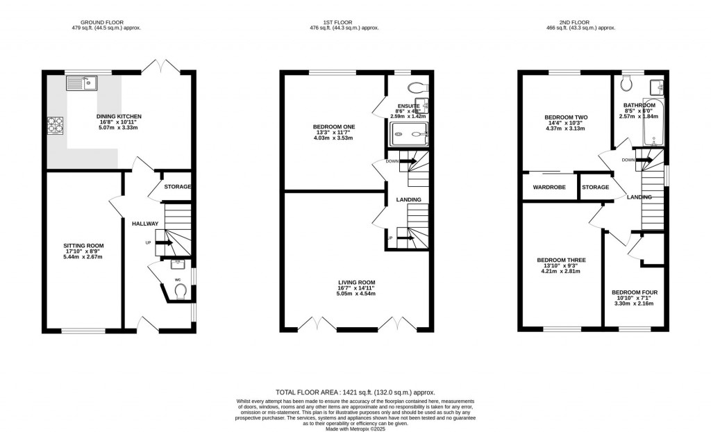 Floorplans For Abbeydale Close, Cheadle Hulme, SK8