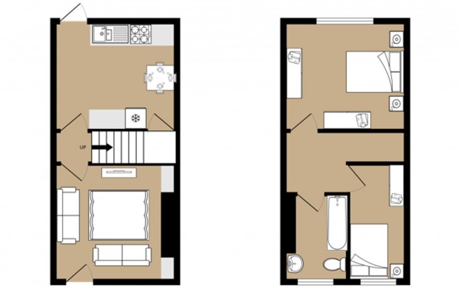 Floorplan for Stopford Street, Stockport, sk3