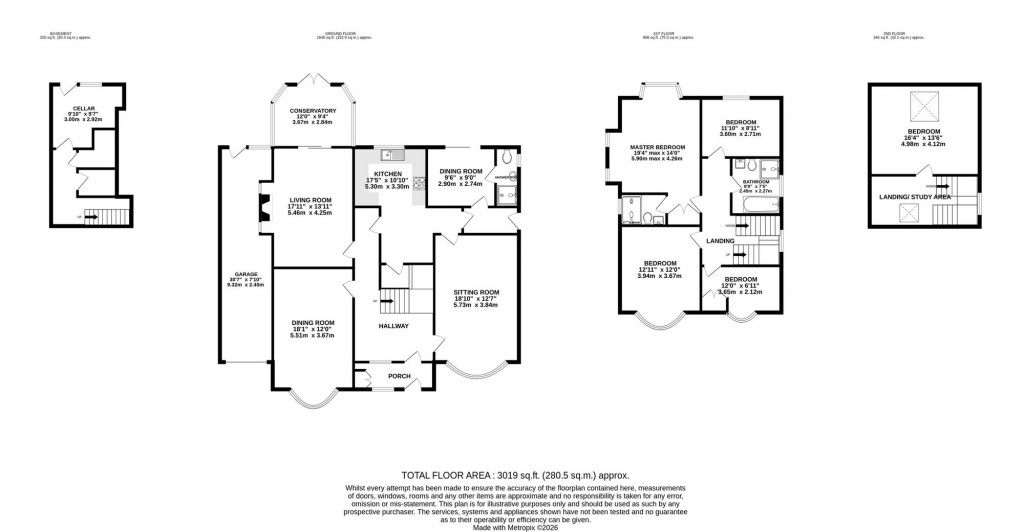 Floorplans For Frewland Avenue, Stockport, SK3
