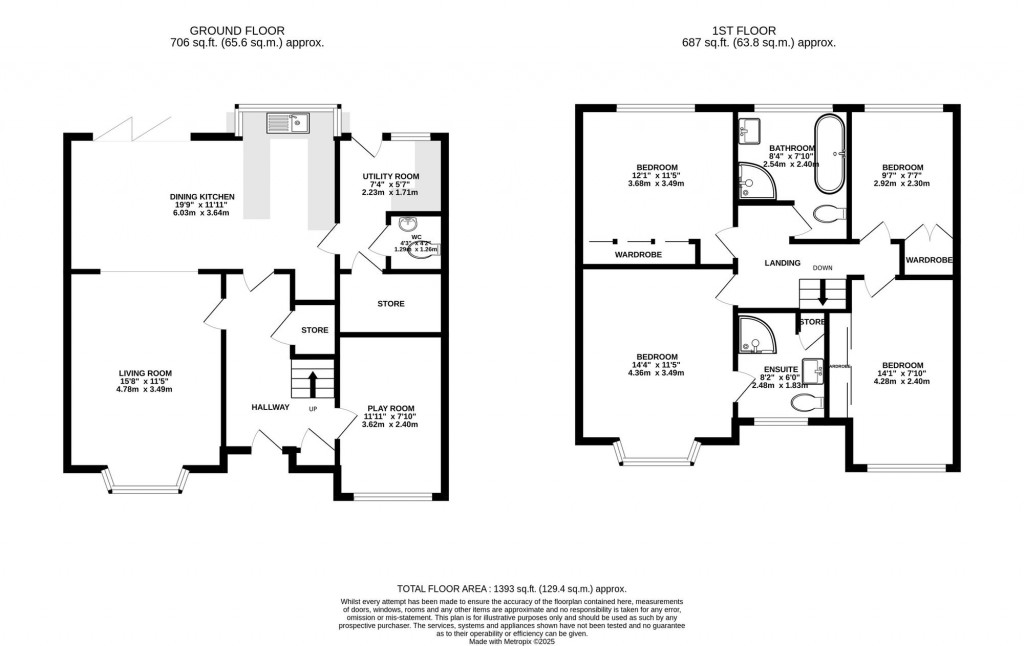 Floorplans For Vicarage Avenue, Cheadle Hulme, SK8