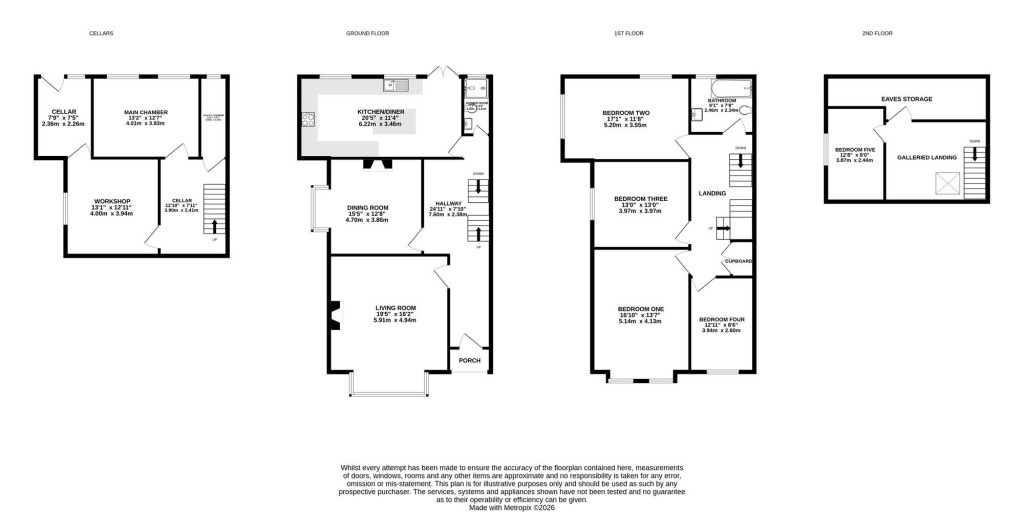 Floorplans For Barnfield Road East, Stockport, SK3