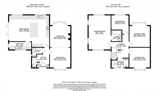 Floorplan for Bridge Lane, Bramhall, sk7