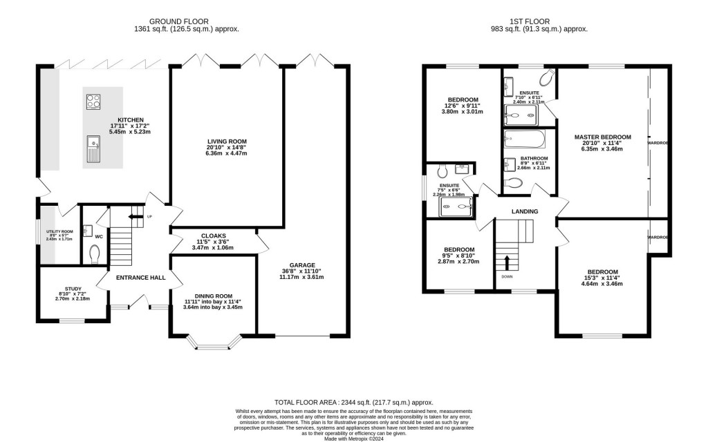 Floorplans For St. Michaels Avenue, Bramhall, SK7