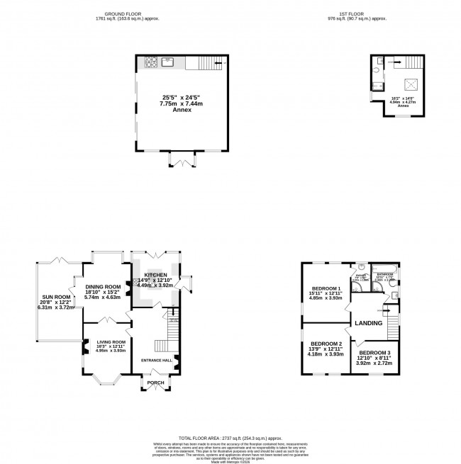 Floorplan for Bramhall Moor Lane, Hazel Grove, sk7