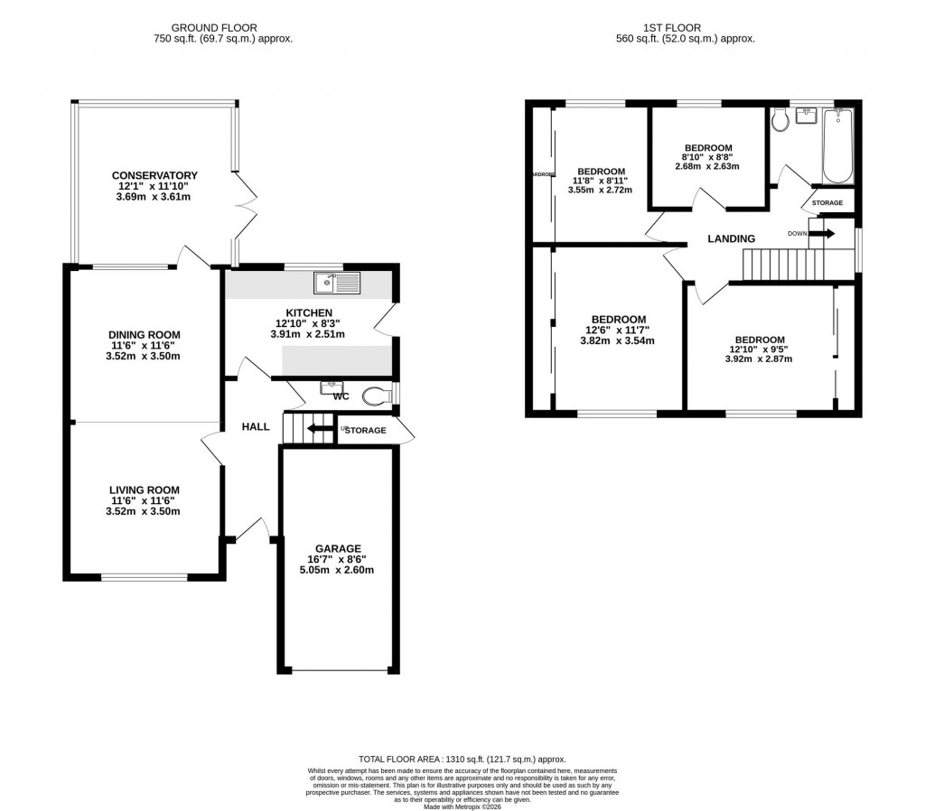 Floorplans For Dairyground Road, Bramhall, SK7