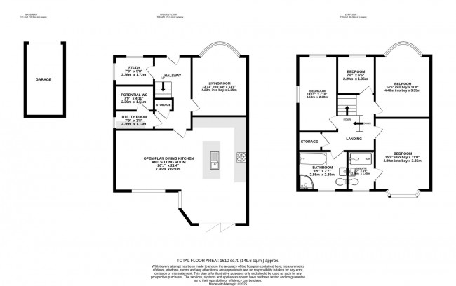 Floorplan for Headlands Road, Bramhall, sk7