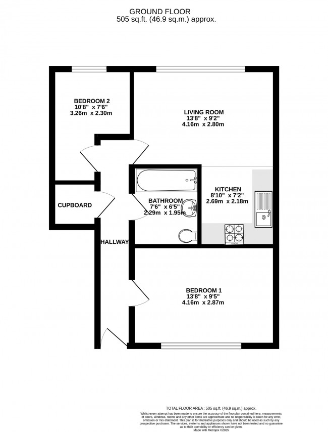 Floorplan for Cheadle Hulme, sk8