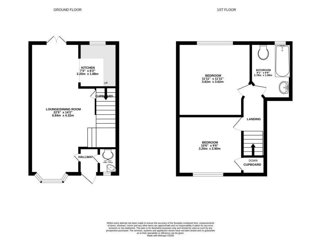 Floorplans For Abbeydale Close, Cheadle Hulme, SK8