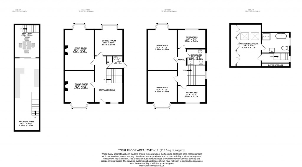 Floorplans For Davenport Park Road, Stockport, SK2