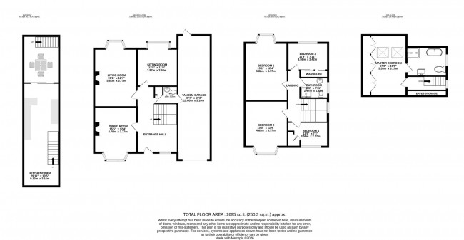 Floorplan for Davenport Park Road, Stockport, sk2