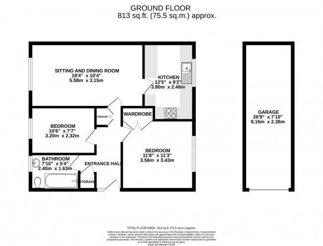 Floorplan for Warren Close, Bramhall, sk7