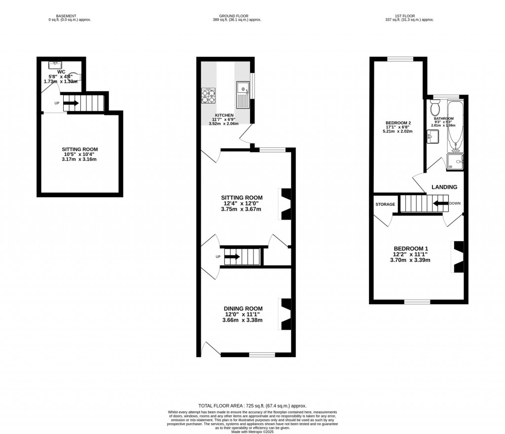 Floorplans For Vienna Road, Stockport, SK3