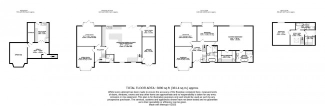 Floorplan for Bramhall Lane South, Bramhall, sk7