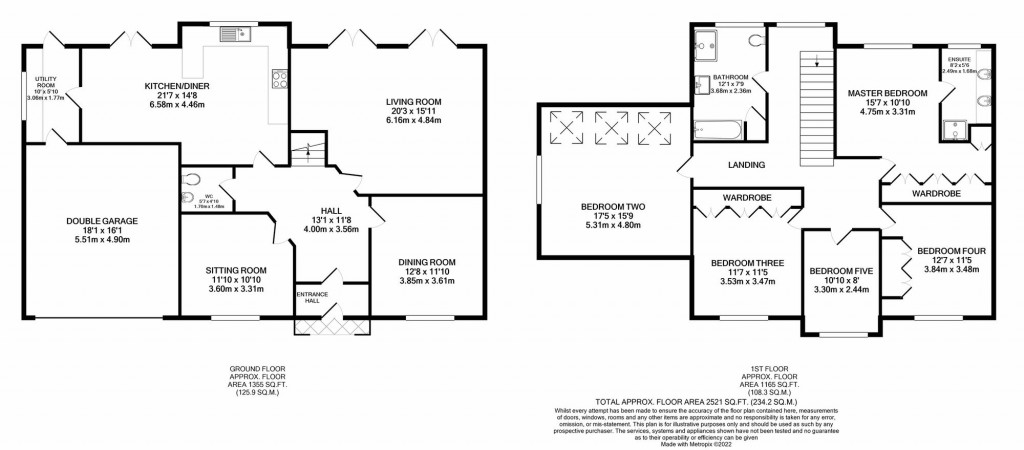 Floorplans For Virginia Chase, Cheadle Hulme, SK8